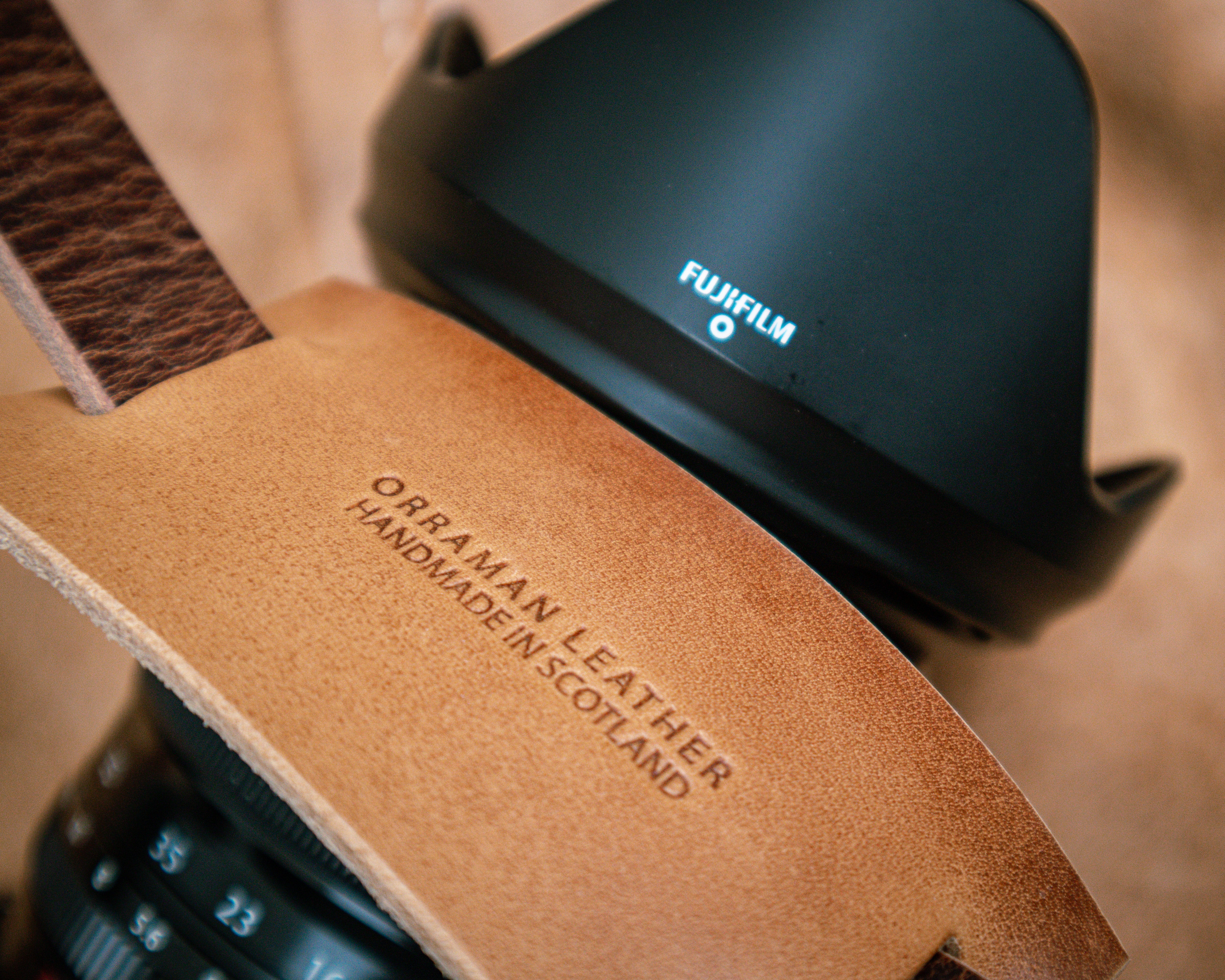 Camera Strap - Full-Grain Leather