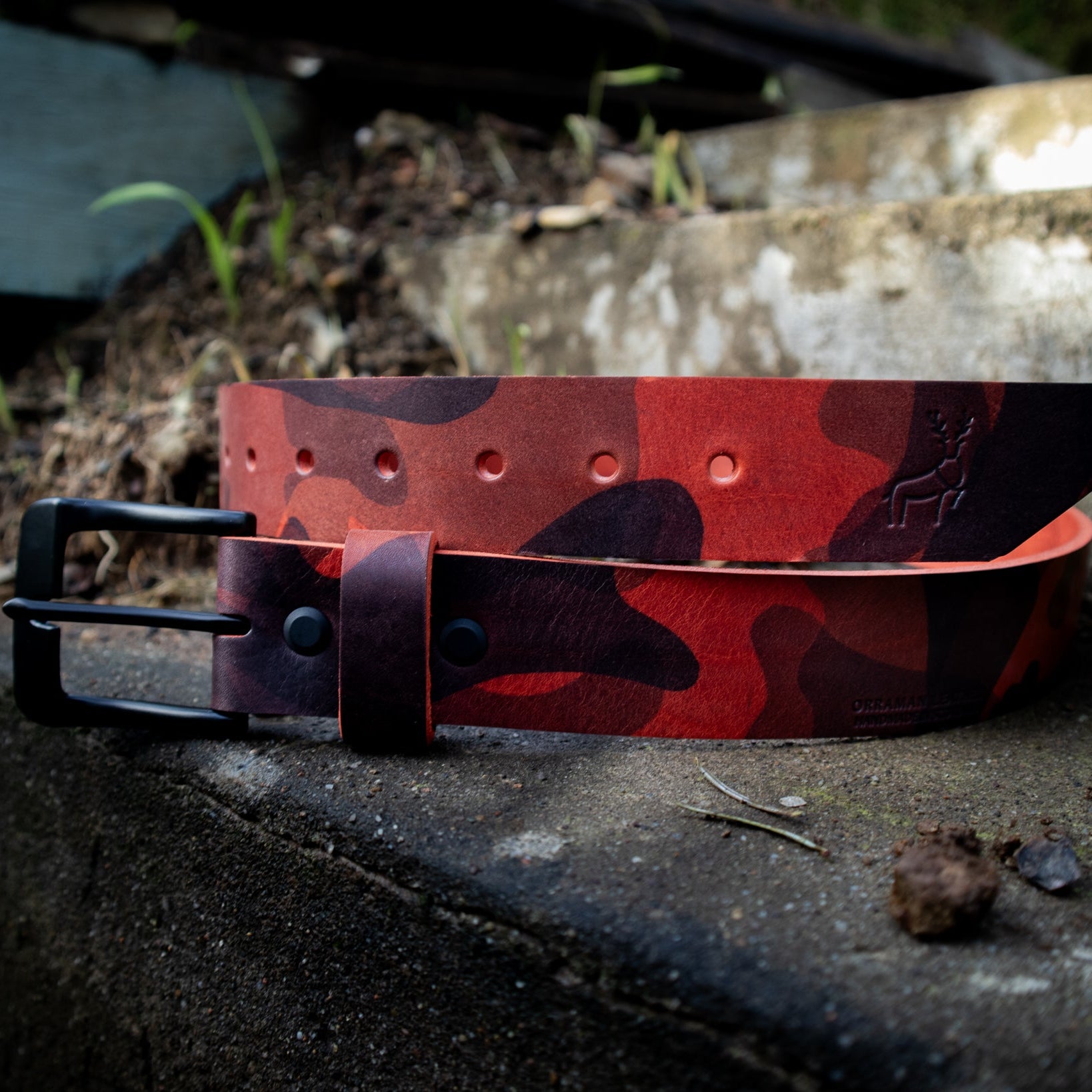 LIMITED RUN | RED Tiger - Camo Belt