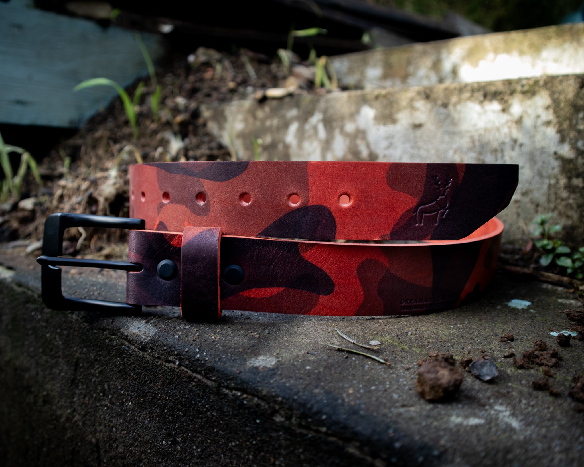 LIMITED RUN | RED Tiger - Camo Belt