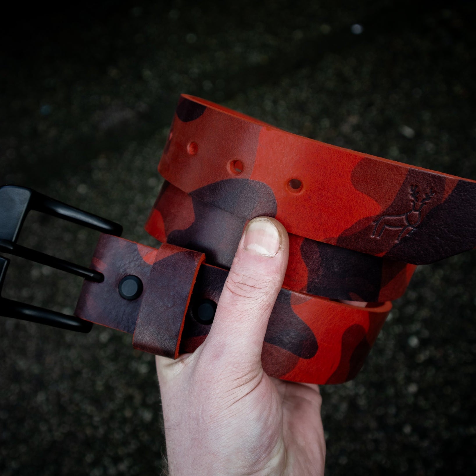 LIMITED RUN | RED Tiger - Camo Belt