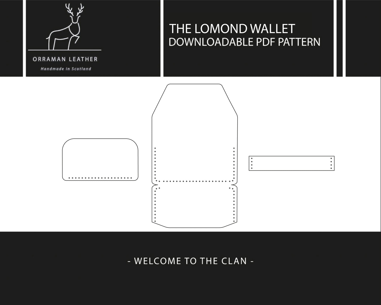 The Lomond Leather Wallet - FREE PDF DOWNLOAD!