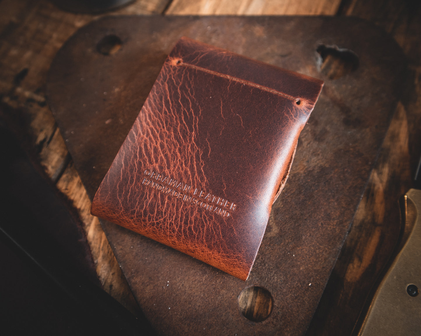The Cask Leather EDC Wallet