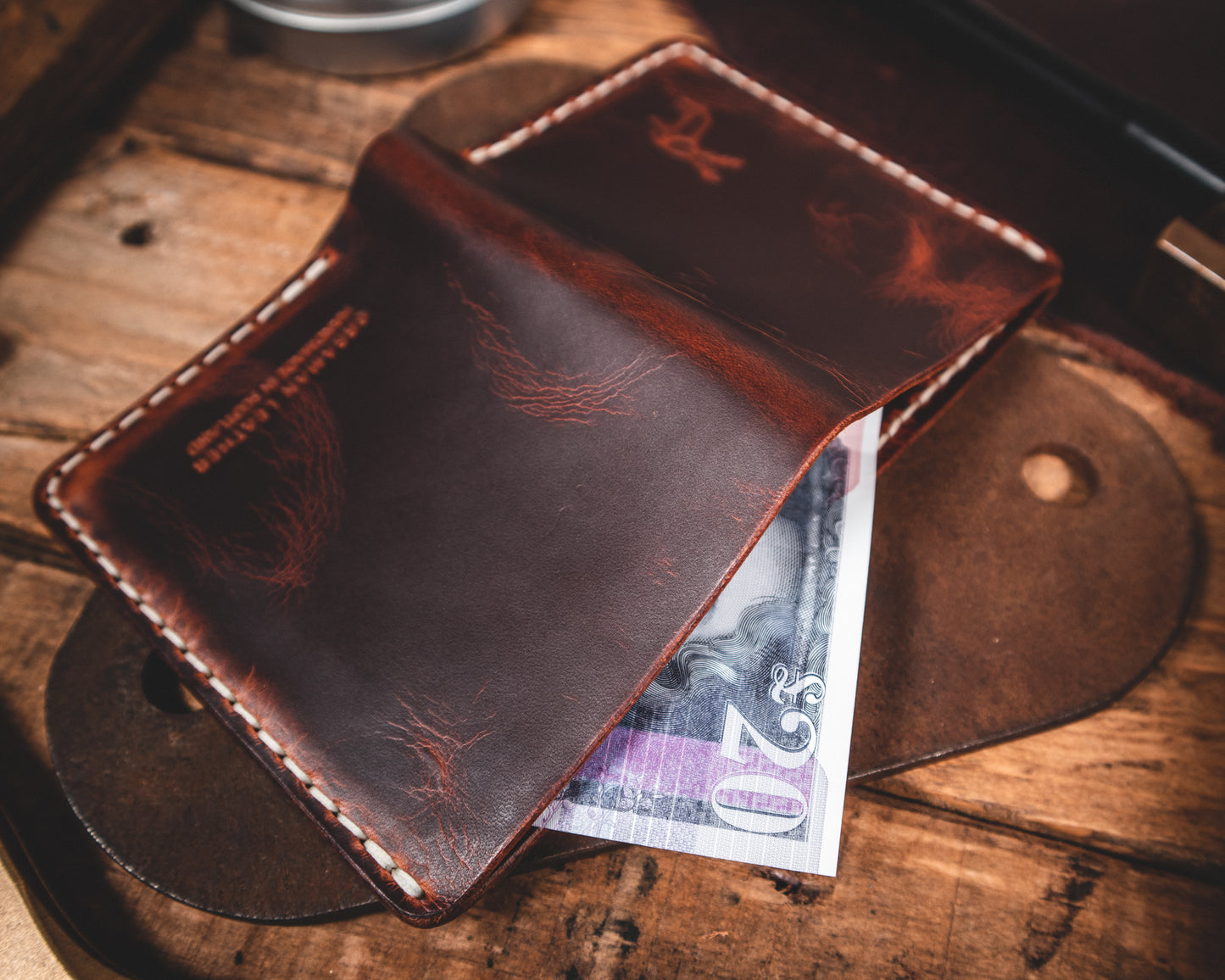 The Chieftain - Handmade Leather EDC Wallet