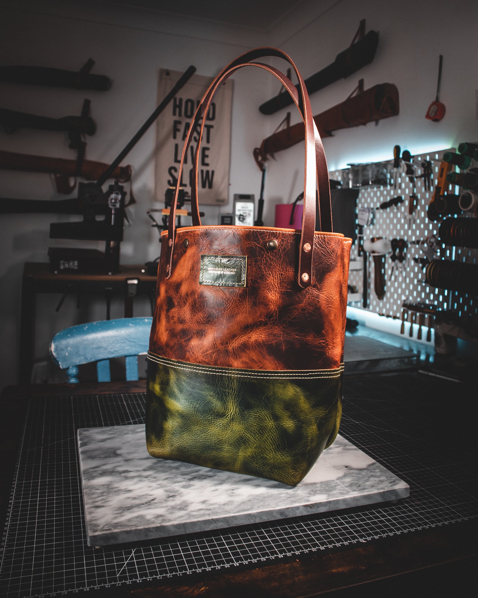 The Hebridean Leather Tote