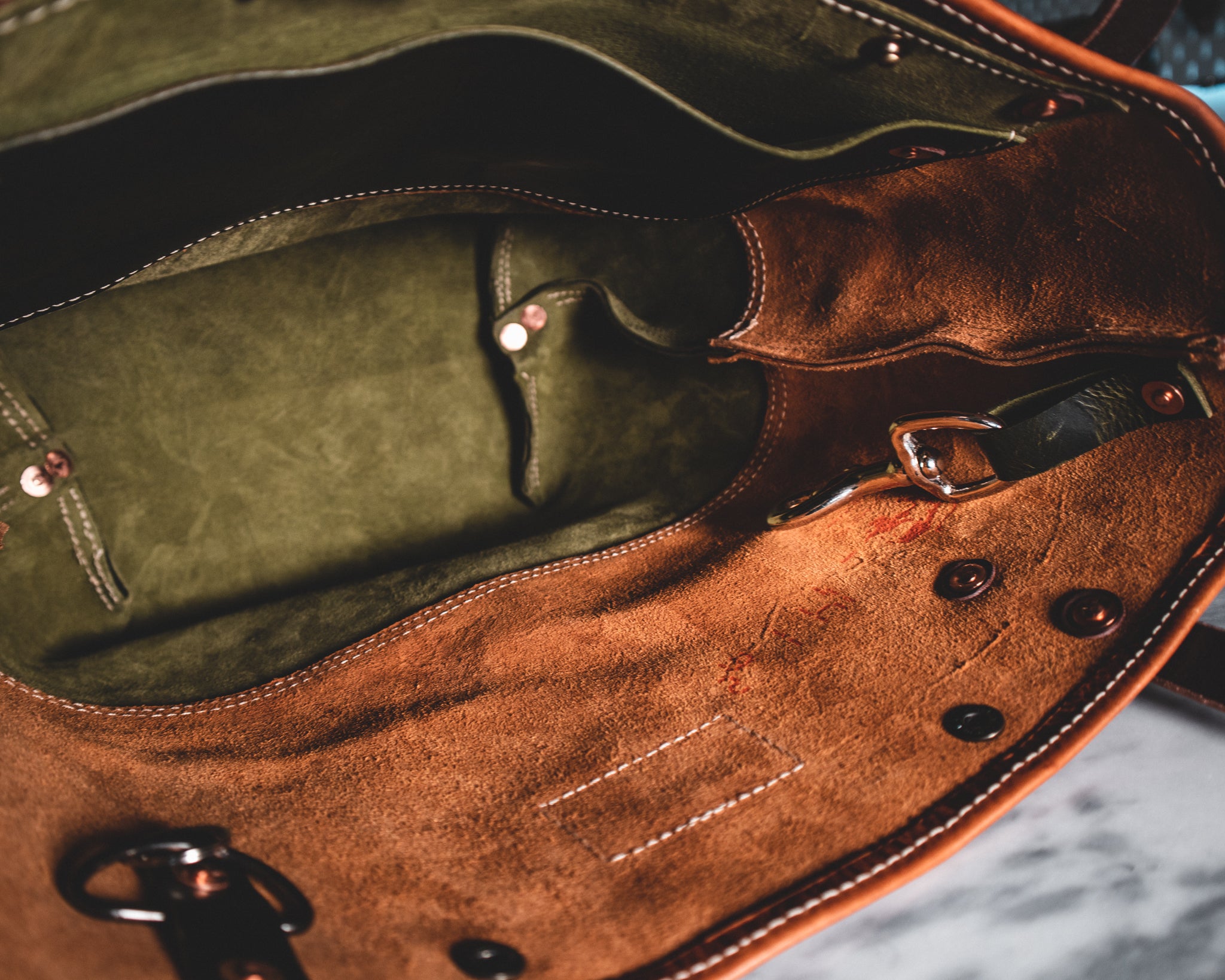 The Hebridean Leather Tote