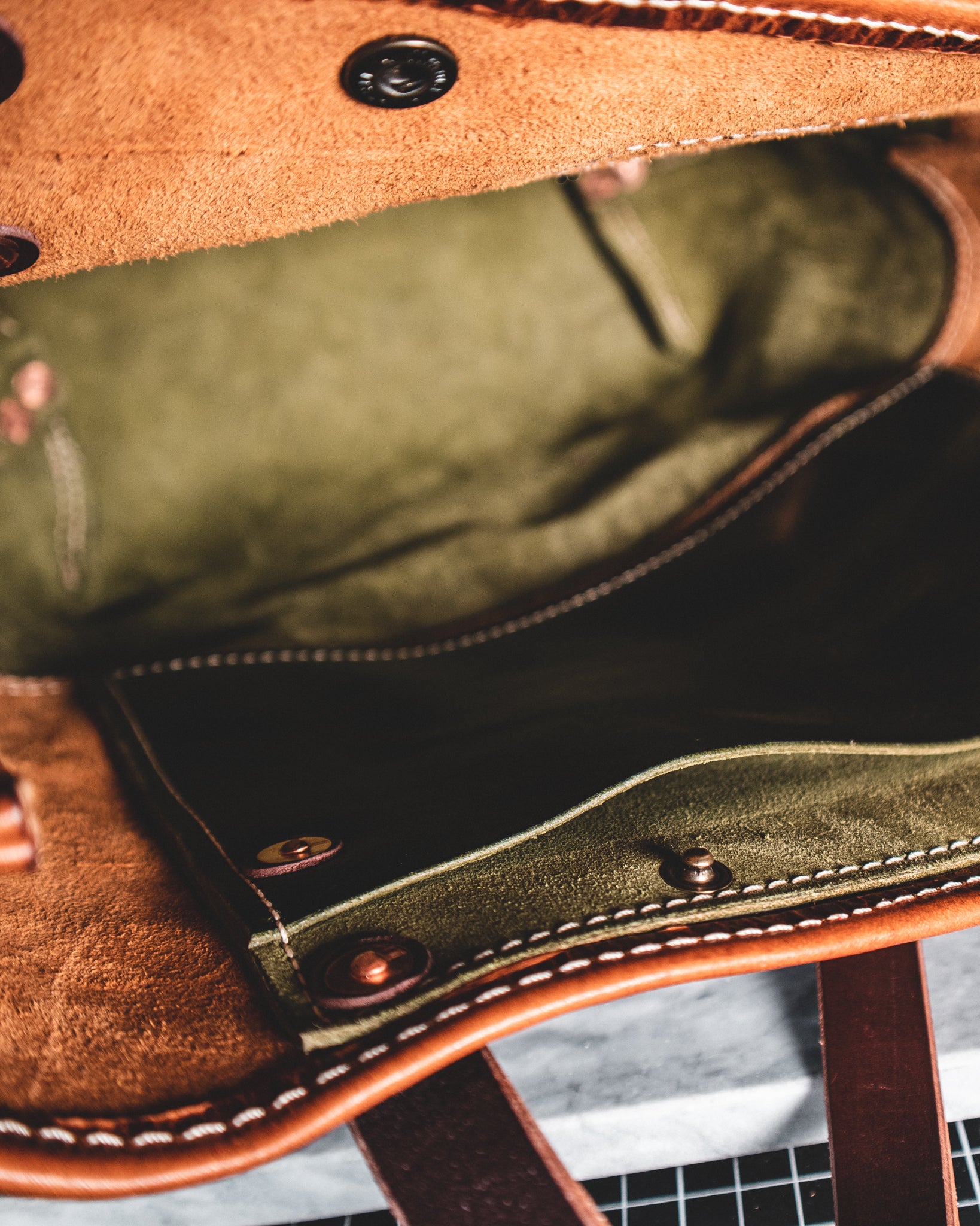 The Hebridean Leather Tote