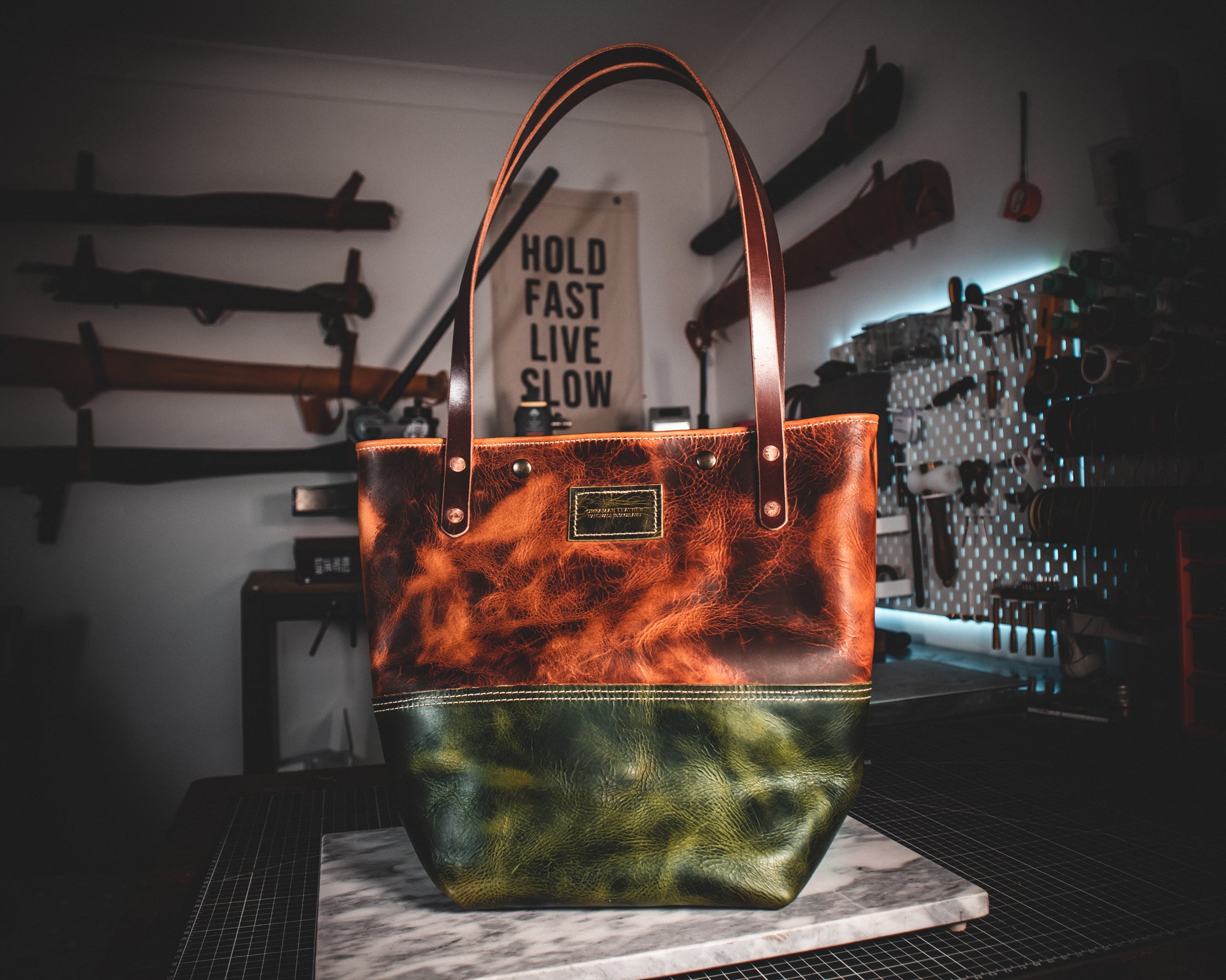 The Hebridean Leather Tote