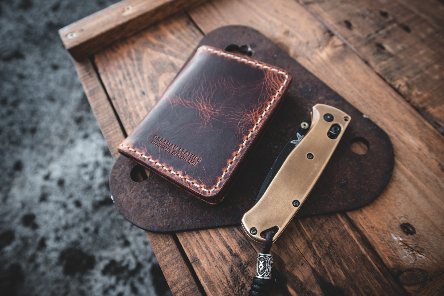 The Nevis Wallet - Handmade Leather EDC Wallet