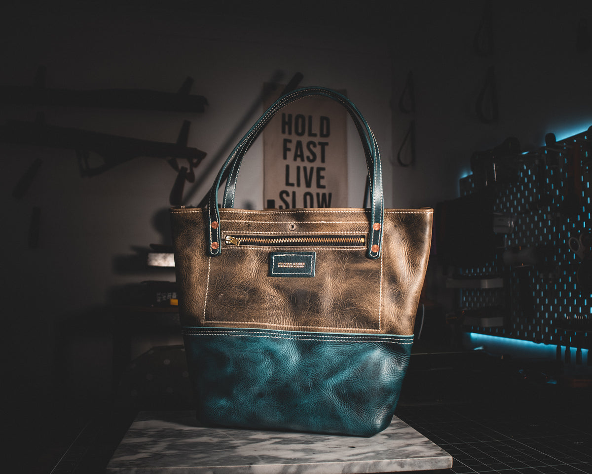 The Hebridean Leather Tote