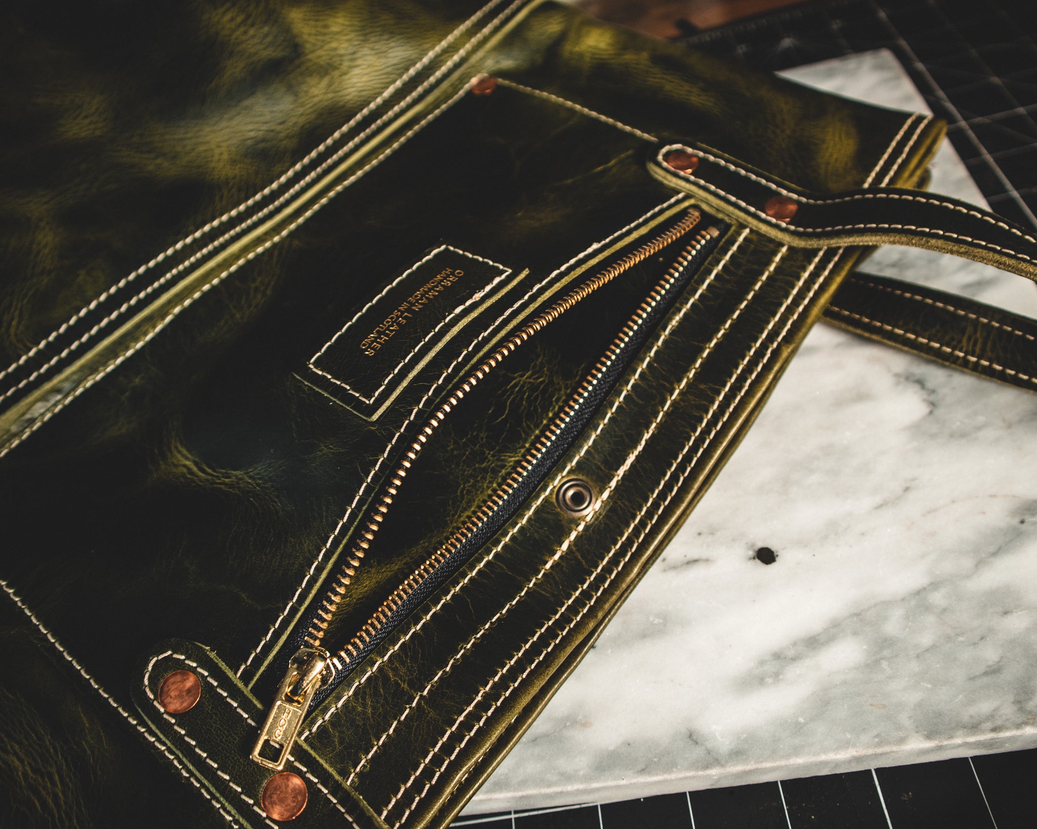 The Hebridean Leather Tote
