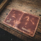 Limited Edition! The Nevis Leather Wallet Lined with Handmade Tartan!