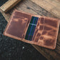 Limited Edition! The Nevis Leather Wallet Lined with Handmade Tartan!