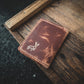 Limited Edition! The Nevis Leather Wallet Lined with Handmade Tartan!