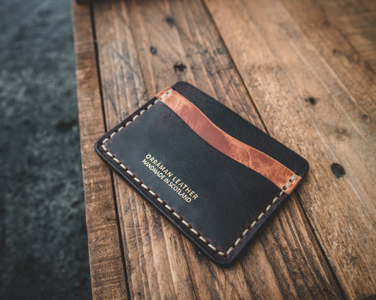 The Highland XL - Handmade Leather EDC Cardholder