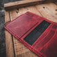 Limited Edition! The Nevis Leather Wallet Lined with Handmade Tartan!