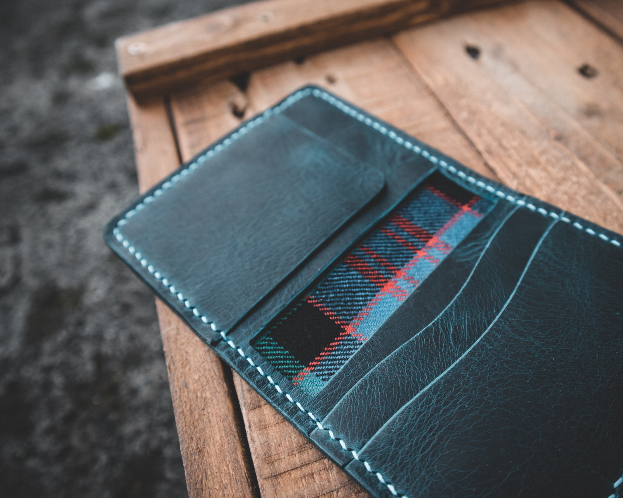 The Nevis Lined with Handmade Tartan