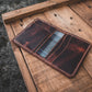 Limited Edition! The Nevis Leather Wallet Lined with Handmade Tartan!
