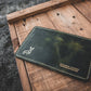 Limited Edition! The Nevis Leather Wallet Lined with Handmade Tartan!