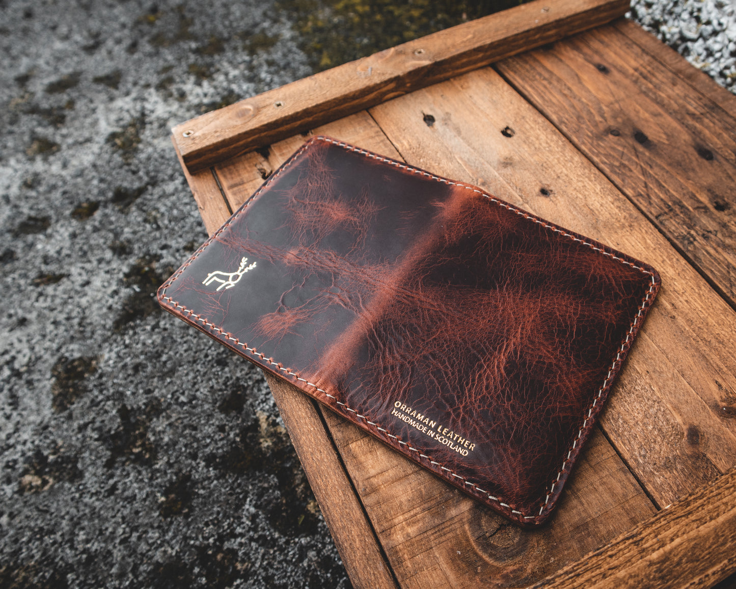 The Antrin Wallet - Handmade EDC Passport wallet