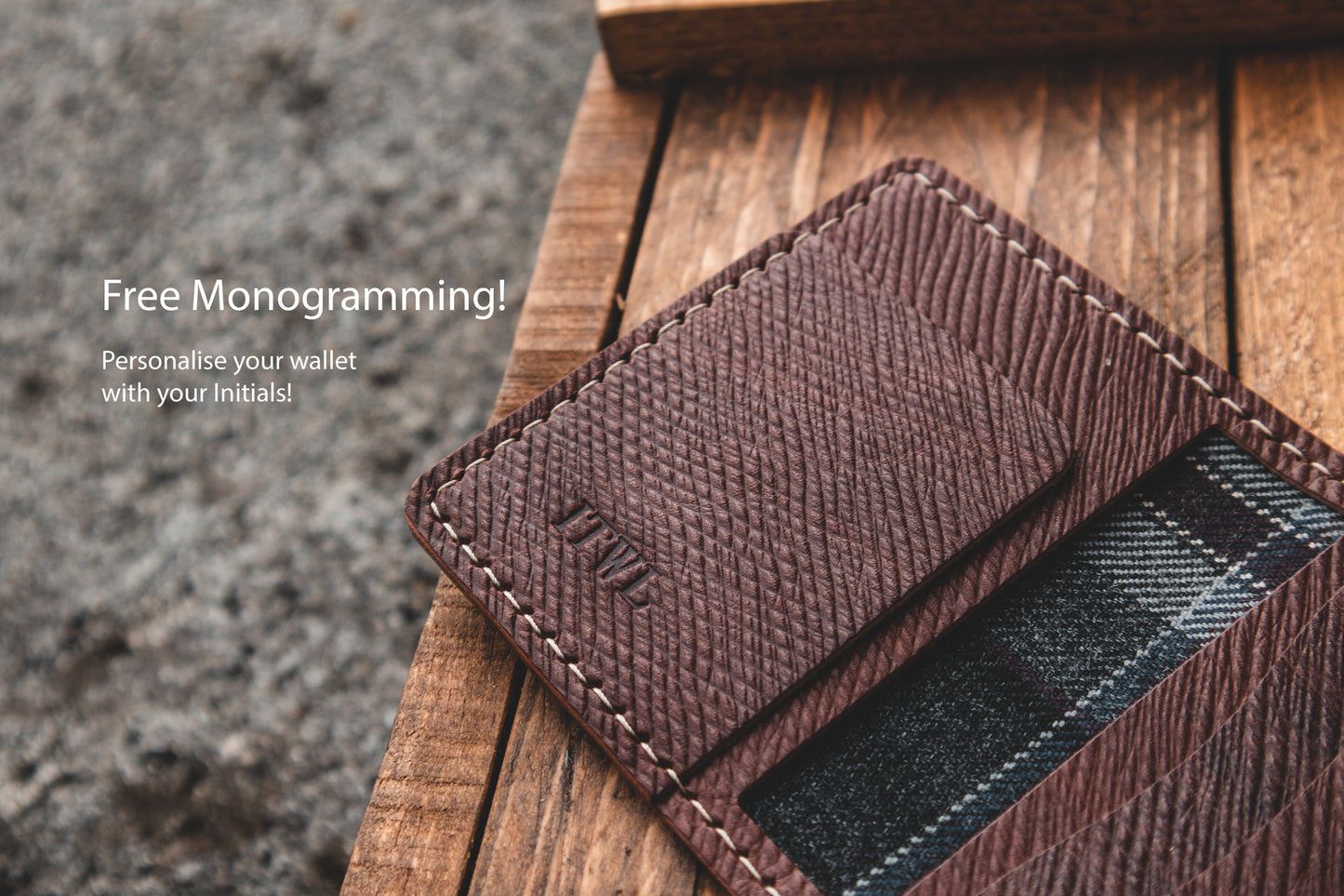 The Lomond Wallet - Handmade Leather EDC Cardholder