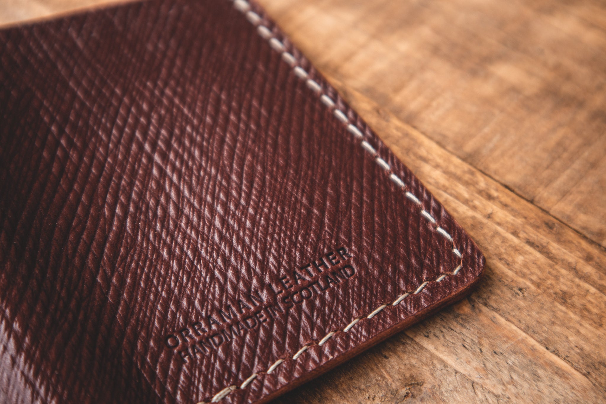 Limited Edition! - The Chieftain Wallet - J&Fj Baker Russian Calf - Coal Black